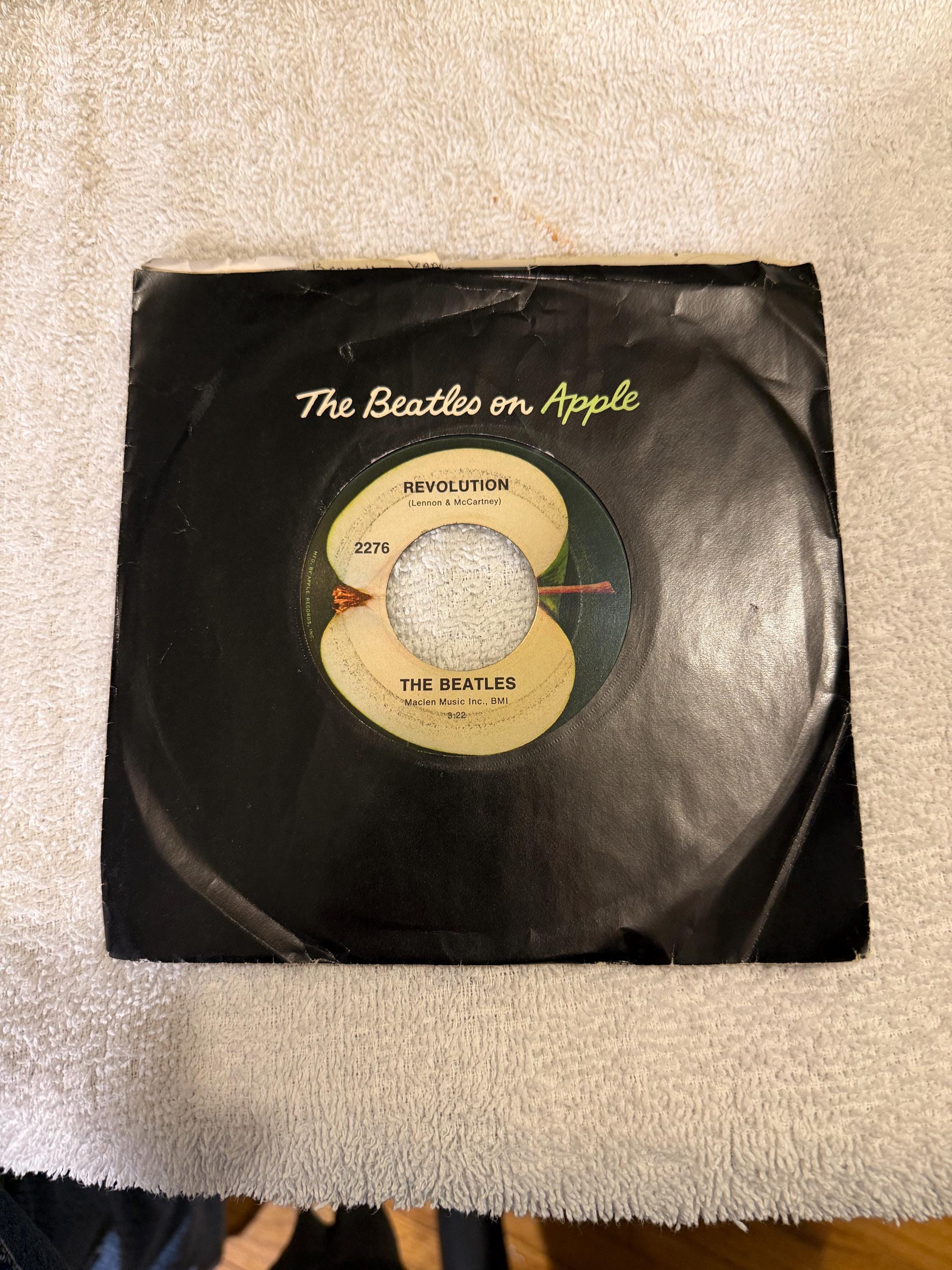 The Beatles Hey Jude ゴールドプレートレコード The Beatles 24K Gold