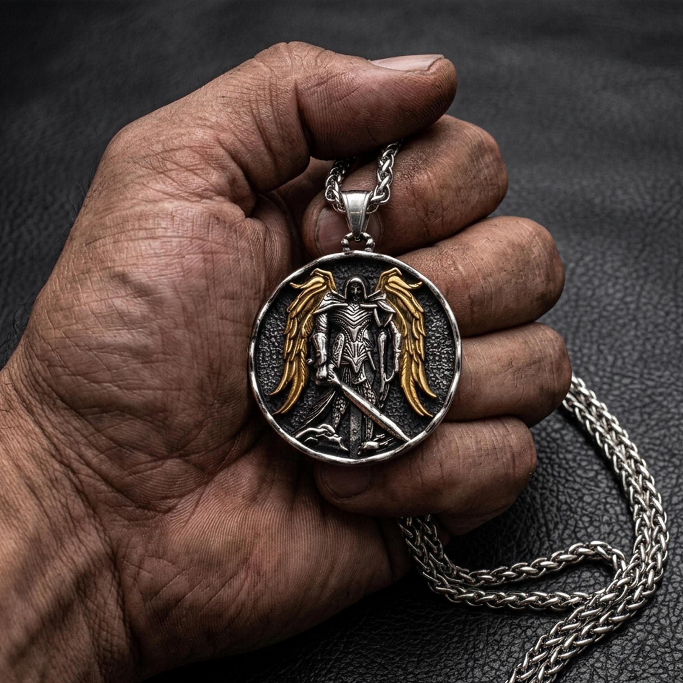 St michael necklace - Etsy 日本