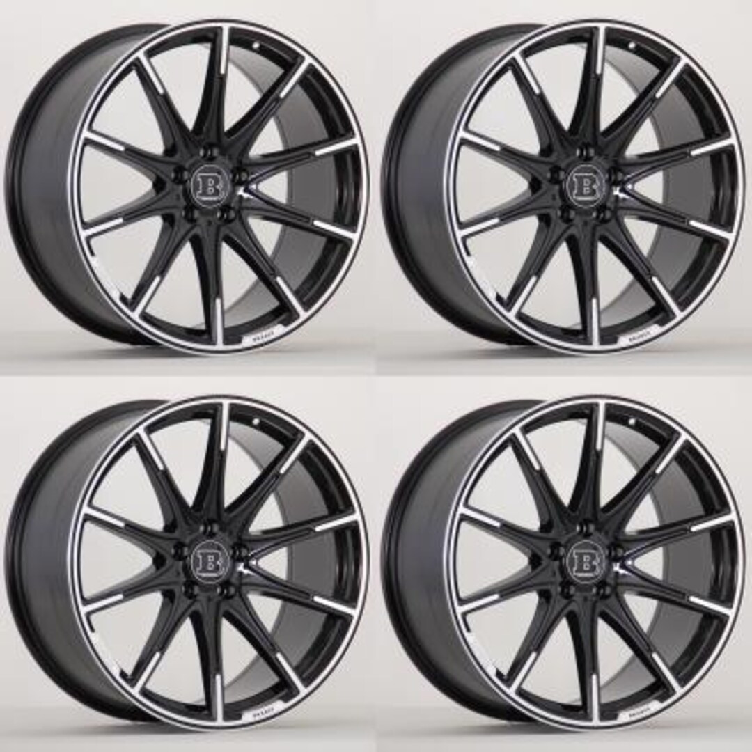 Set of New 20 Inch Rims Wheels 20x8.5 +38 20x9.5 +42 (5x112) CB: 66.6 ...