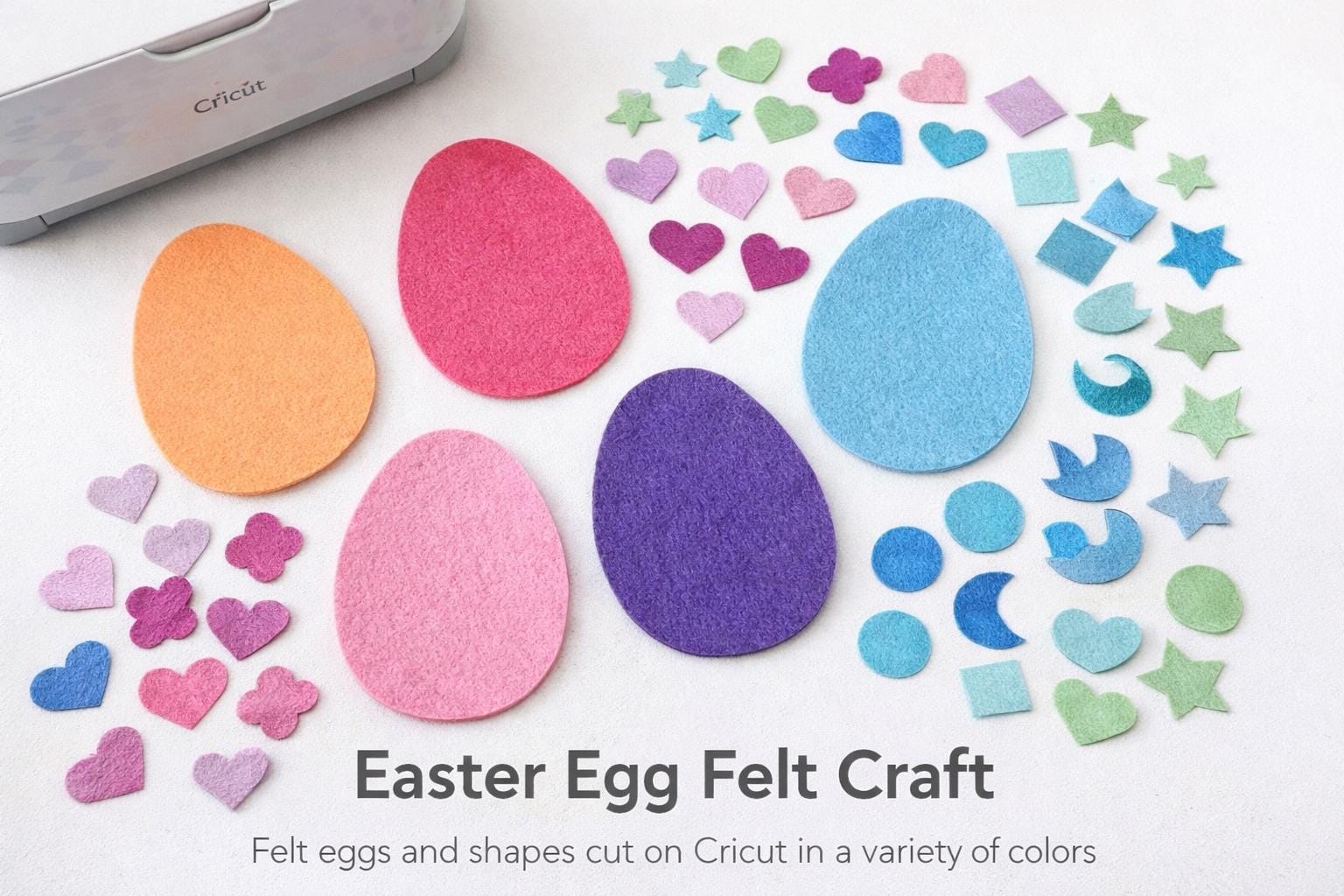 37 Fabulous Felt Crafts For Kids: Simple and Budget-Friendly 10 Easter Egg Felt Craft Kit Montessori Fine Motor Activity, Toddler…