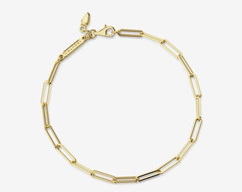 Paperclip Chain Bracelet