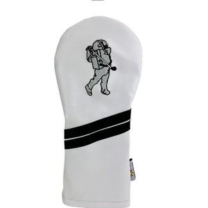Astronaut Golfer Leather Driver Golf Headcover by Sunfish !