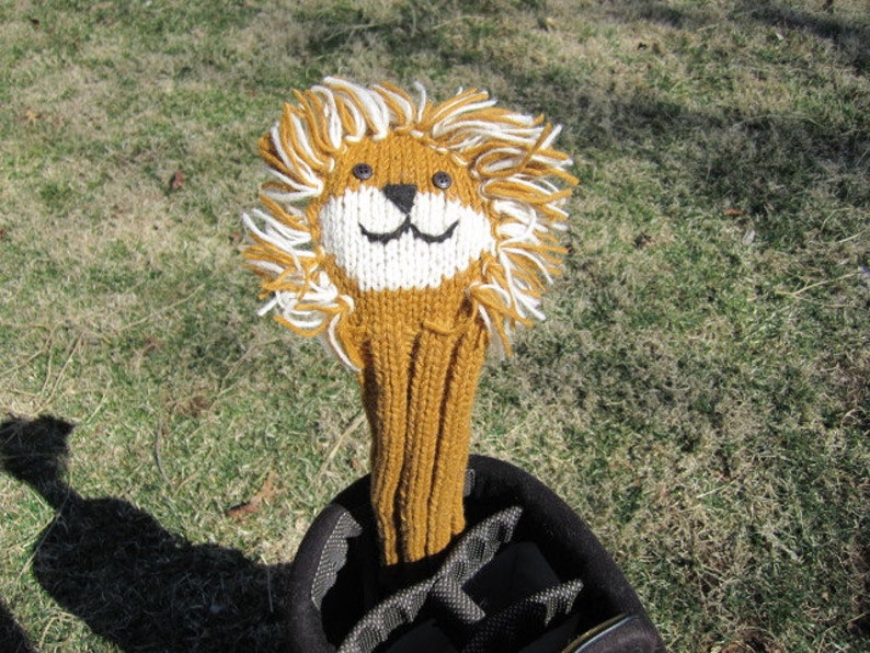 Lion Animal Fairway Golf Headcover Etsy