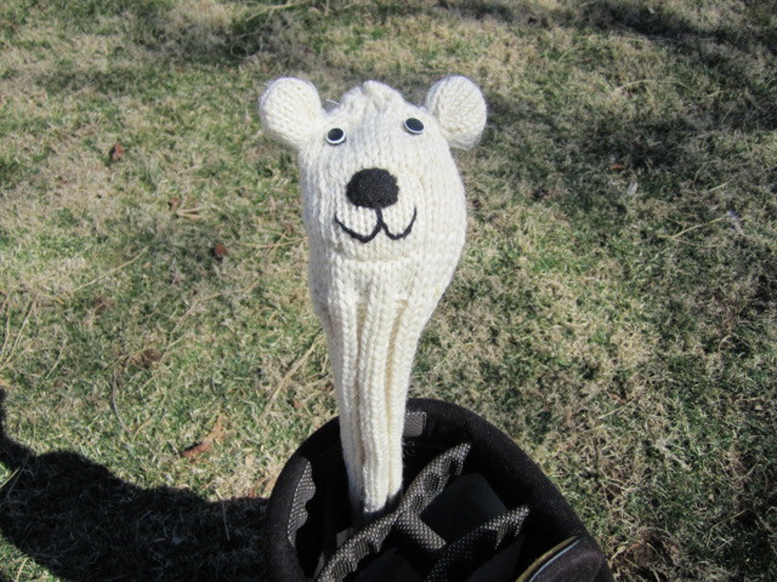 Polar Bear Animal Knit Wool Fairway Golf Headcover Etsy