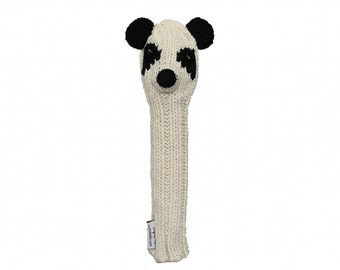 Sunfish Panda Animal Knit Wool Hybrid Golf Headcover