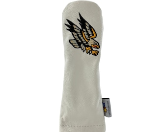 Eagle Hand Embroidered Hybrid golf club headcover by Sunfish Limited Edition