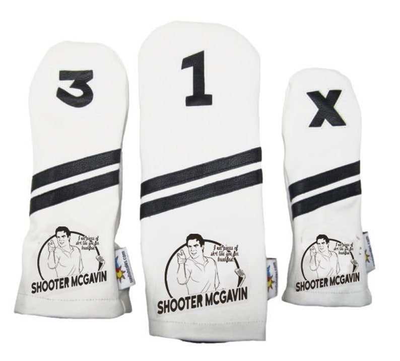 Happy Gilmore Shooter McGavin Sunfish Leather golf headcover Etsy