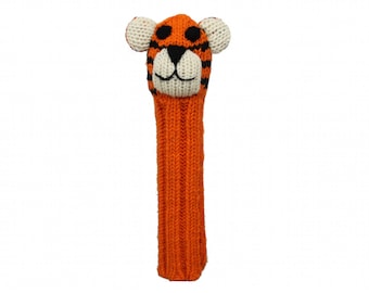 Sunfish Tiger Animal Knit Wool Fairway Golf Headcover