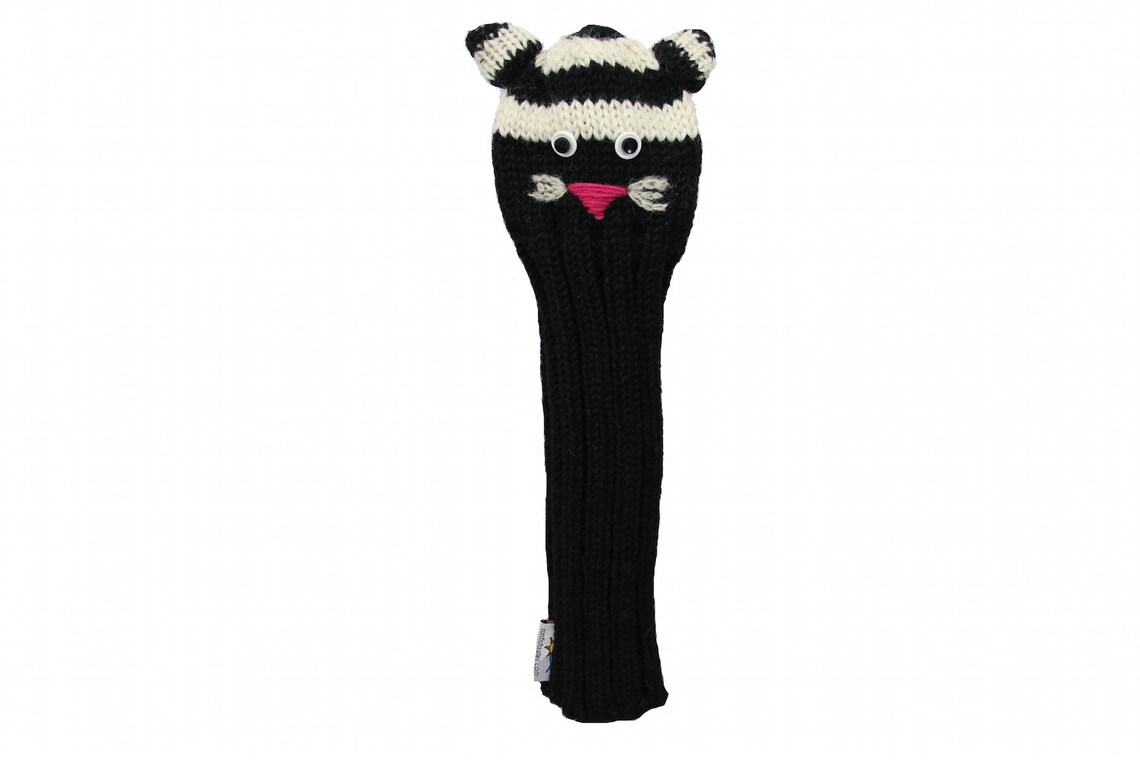 Cat Animal Knit Wool Driver Golf Headcover Etsy