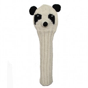 Sunfish Panda Animal Knit Wool Driver Golf Headcover