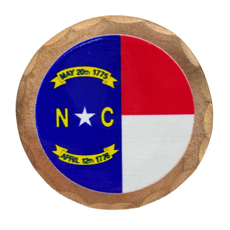 North Carolina Forged Copper Golf Ball Marker by Sunfish image 2