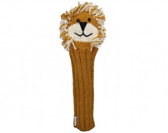Sunfish Lion Animal Knit Wool Driver Golf Headcover