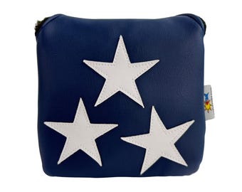 Liberty american flag mallet putter golf headcover USA by Sunfish !