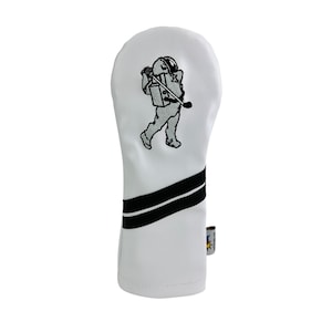 Astronaut Golfer Leather Fairway Golf Headcover by Sunfish !