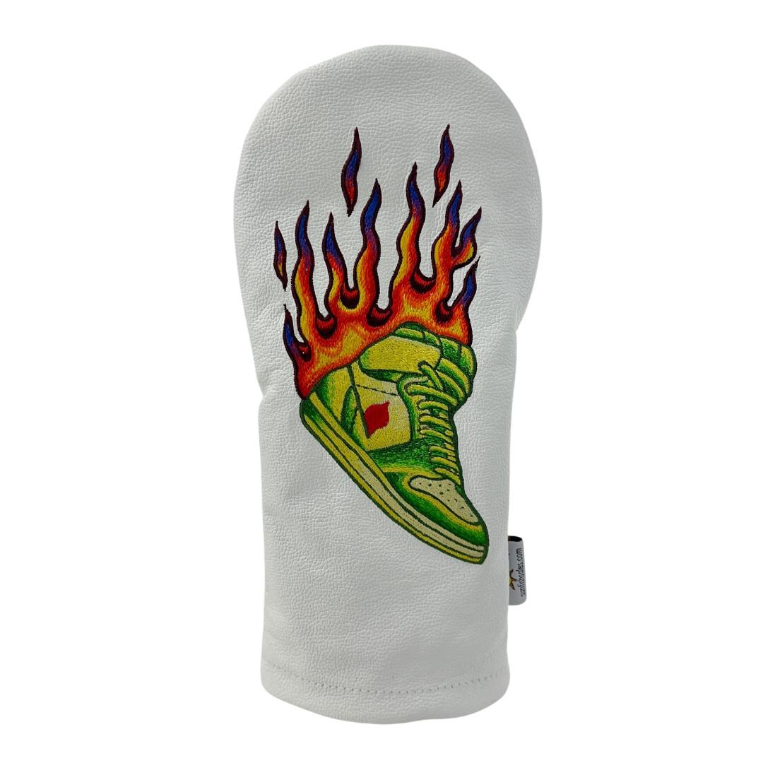 Hand Embroidered Fire Georgia Kicks Driver by Sunfish - Etsy