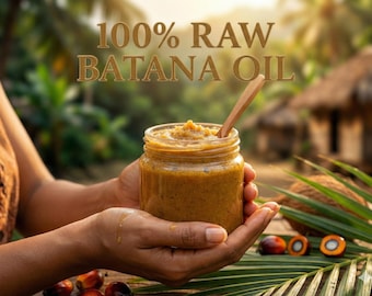 Aceite de Batana 100% crudo sin refinar / Puro y auténtico de origen hondureño / Pasta tradicional prensada en frío