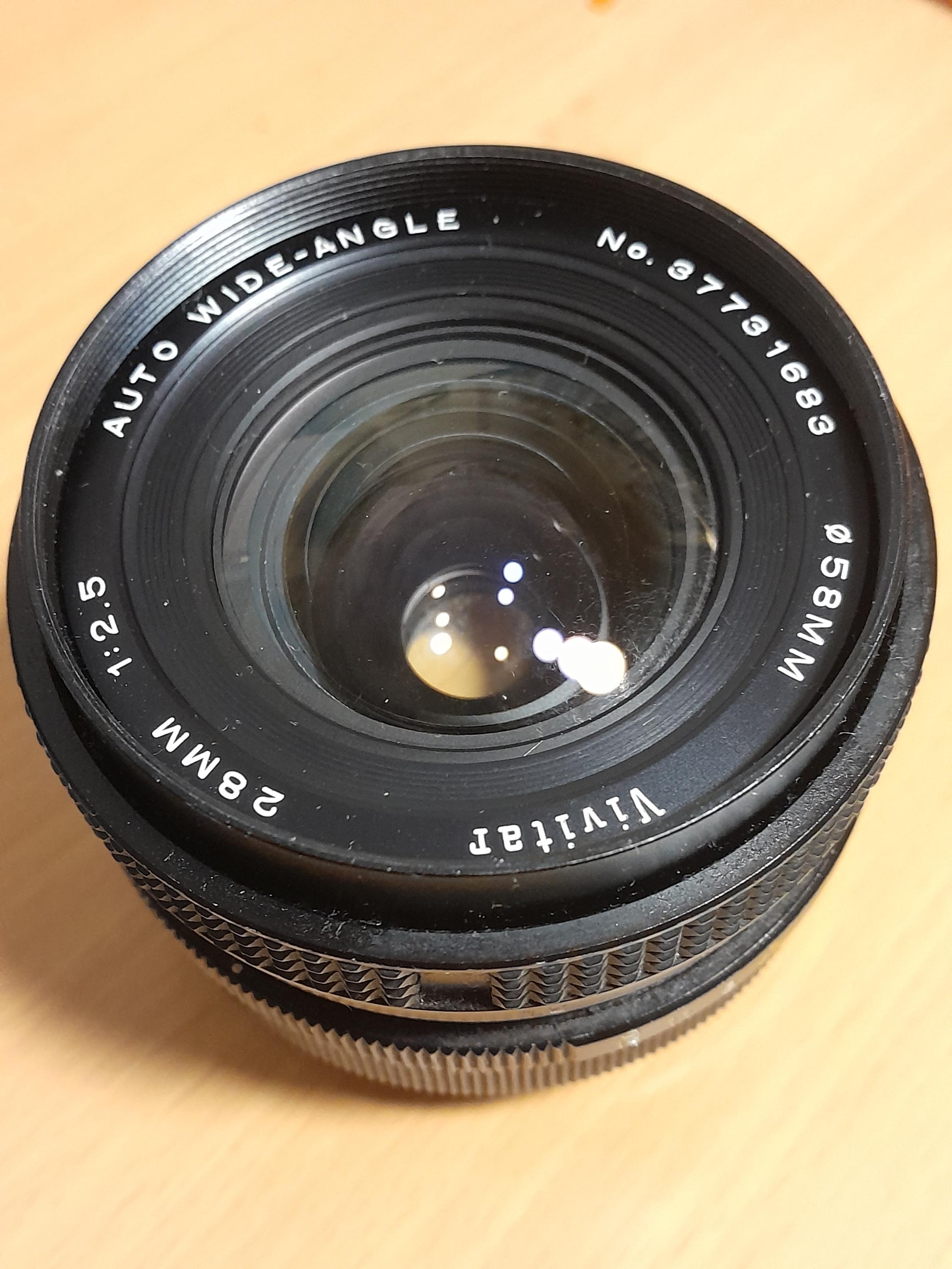 Pare-soleil Pentax Pour Objectif Takumar 28 Mm F/3.5 – Emboîtable – Vintage Japon
