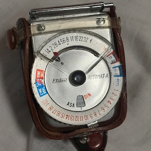 Vintage Etalon Automat - A. Exposure Meter in Case