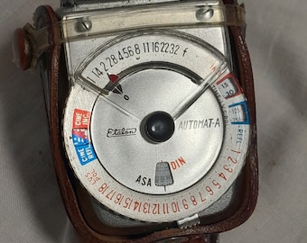 Vintage Etalon Automat - A. Miernik światła w etui