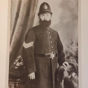 Early UK Police Sergeant with great beard