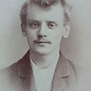 CDV of a handsome young man