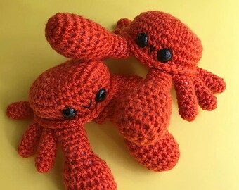 Claudette the Crab  Crochet Pattern