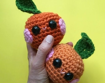 Orange Cutie Amigurumi Crochet Pattern