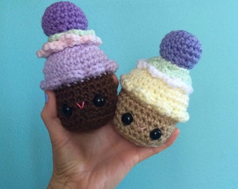 Crochet Cuppie Cake Pattern