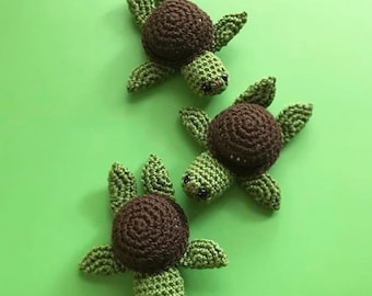 Simon the Sea Turtle Crochet Pattern