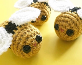 Bumble Bee Amigurumi Crochet Pattern