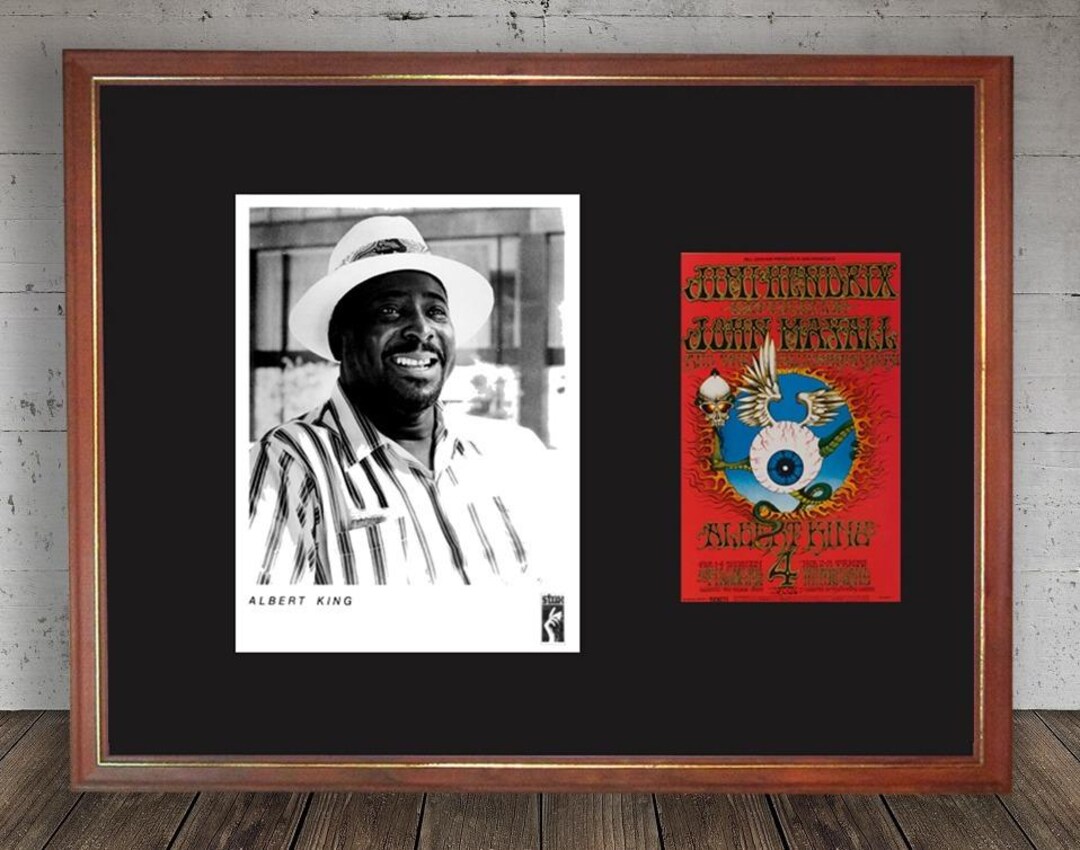 ALBERT KING 1969 FRAMED 13