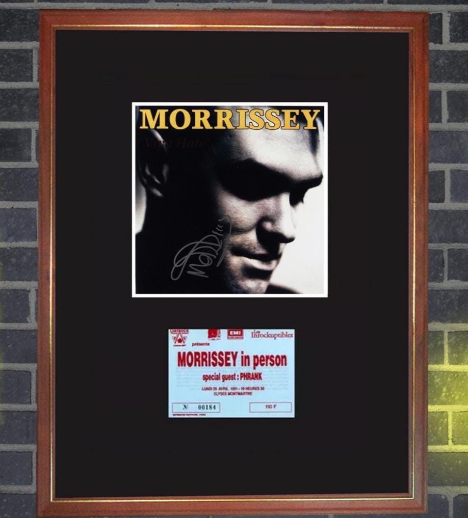 Morrissey Framed - Etsy