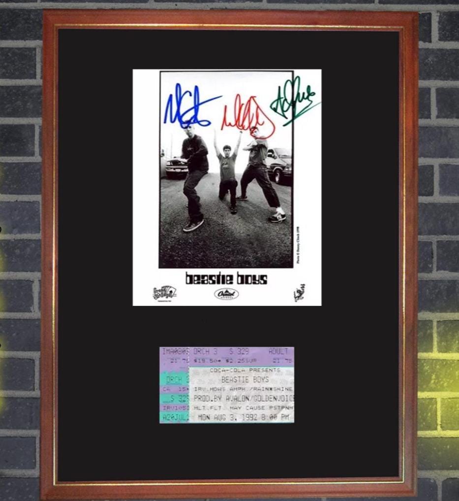 Beastie Boys Signed Memorabilia - Etsy