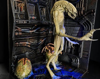 Custom DIORAMA The ALIEN Movie 1:6 Scale -- Ideal for 12" Action Figure toys hot