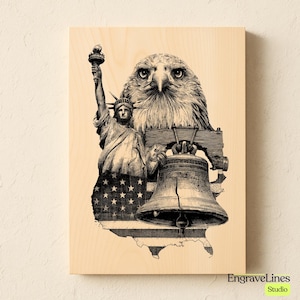 Patriotic Wood Burning - Etsy