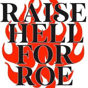 RAISE HELL for ROE // pro-choice digital download svg / png / jpeg / pdf