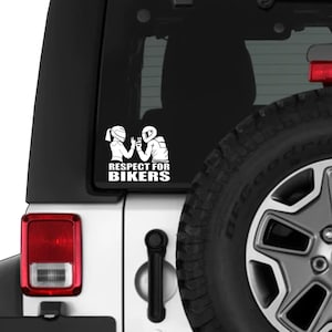 Respect for Bikers Decal