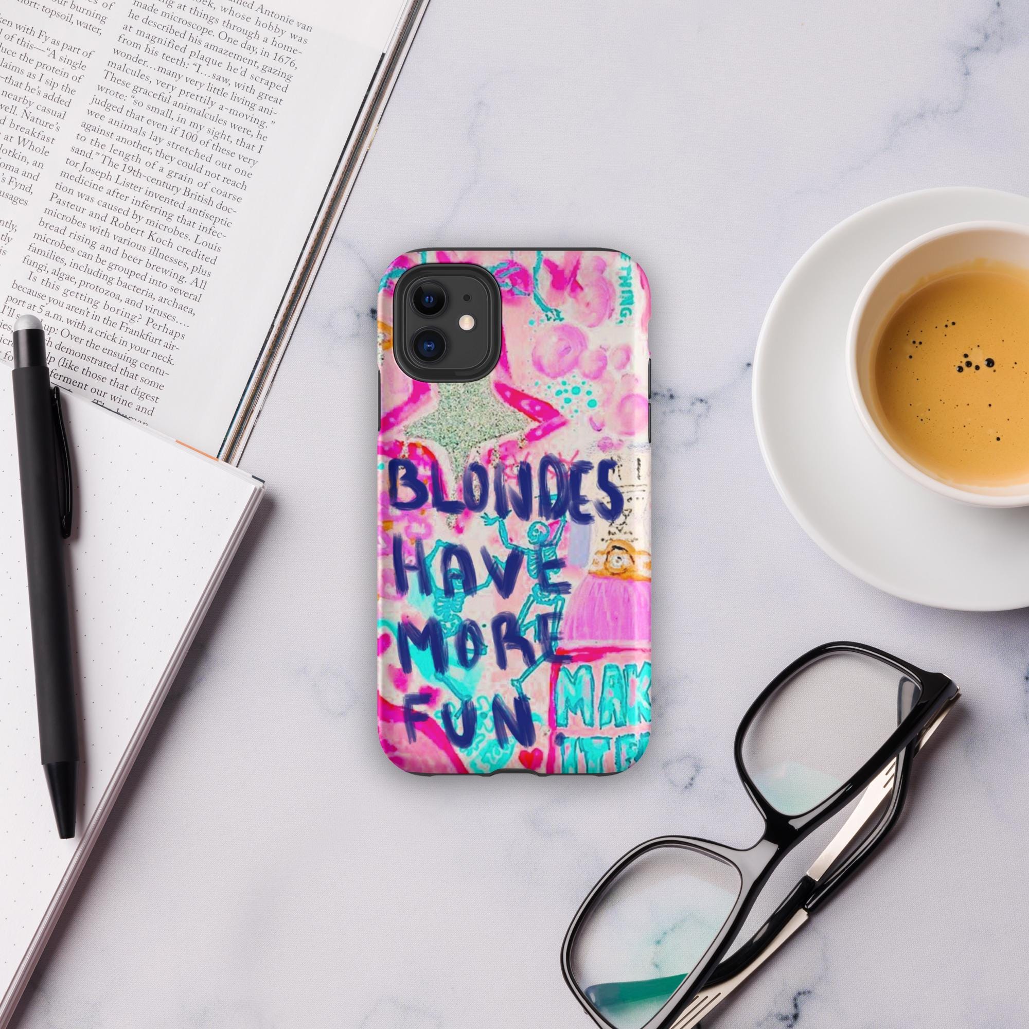 Blondes Have More Fun iPhone Tough Case Protective Phone Blondes Have More Fun iPhone Tough Case Protective Phone
