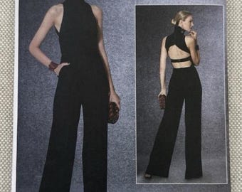 Patron Vogue - V1524 - Combinaison dos nu pour femmes, taille E5 14-22