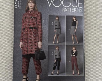 Vogue V1717  Patterns Jacket, Skirt and Pants  B5 8-10-12-14-16
