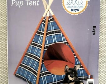 Kwik Sew K270Pet Tent Bed Cat Dog Puppy Kitten Fabric Play Tent Pattern