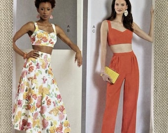 Vogue V1961 Top Skirt & Pants Sz 4-12