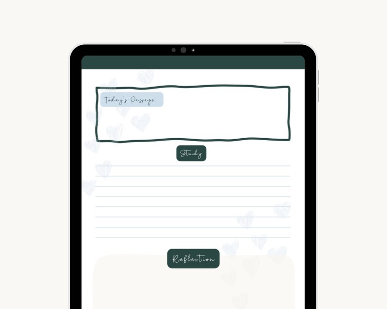Daily Journal Pages for 31-Day Faith Bible Reading Plan