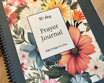 Daily Christian Prayer Journal: Devotional Notebook, US Letter
