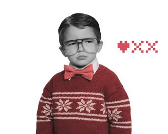 Ready to press Christmas ugly sweater