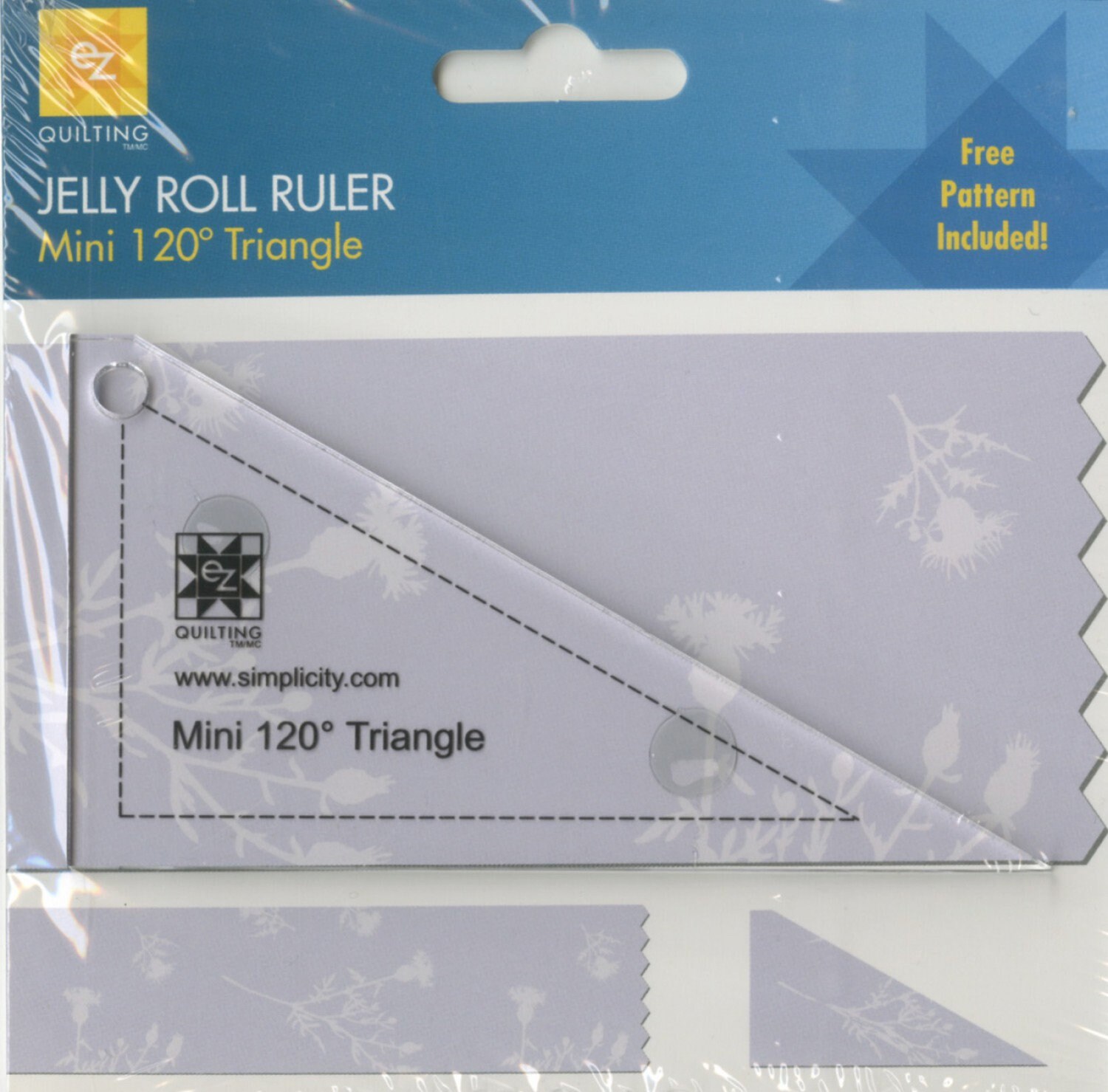 EZ Quilting JELLY ROLL ruler mini easy angle 120 degree Etsy