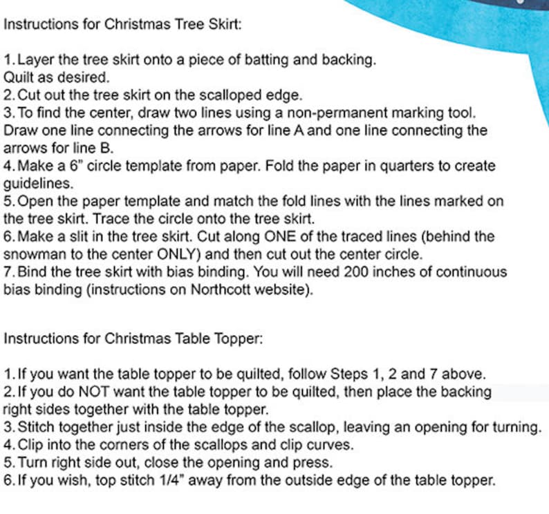 O CHRISTMAS TREE Northcott Digitally printed panel cotton quilt fabric 41 by 44 inches makes tree skirt or table topper
