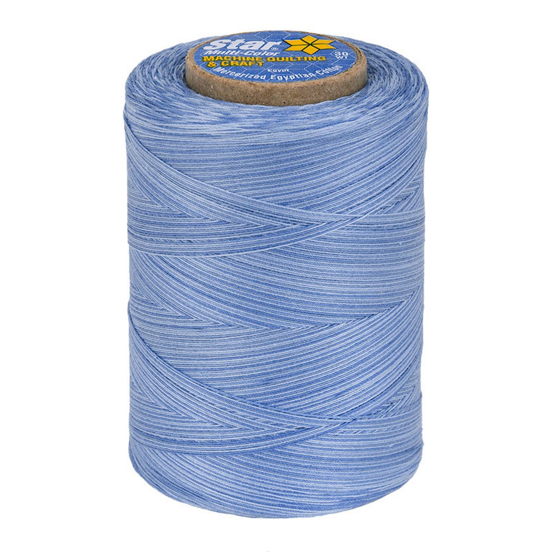 Star Machine Quilting & Craft Thread Variegated Cotton Sky Etsy