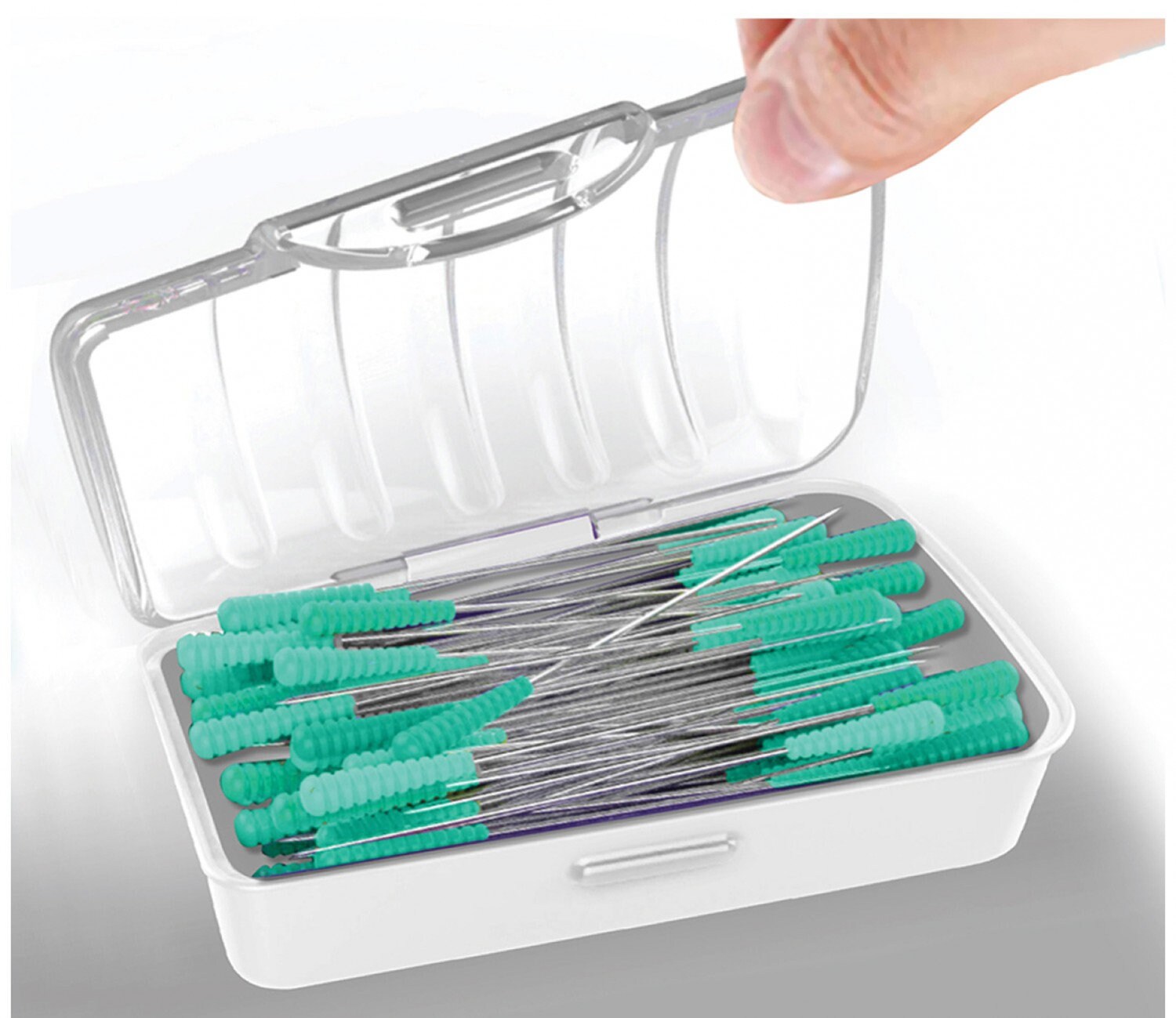 100 Extra Fine MAGIC PINS Very Sharp .4 Mm Shaft1 7/16 Etsy