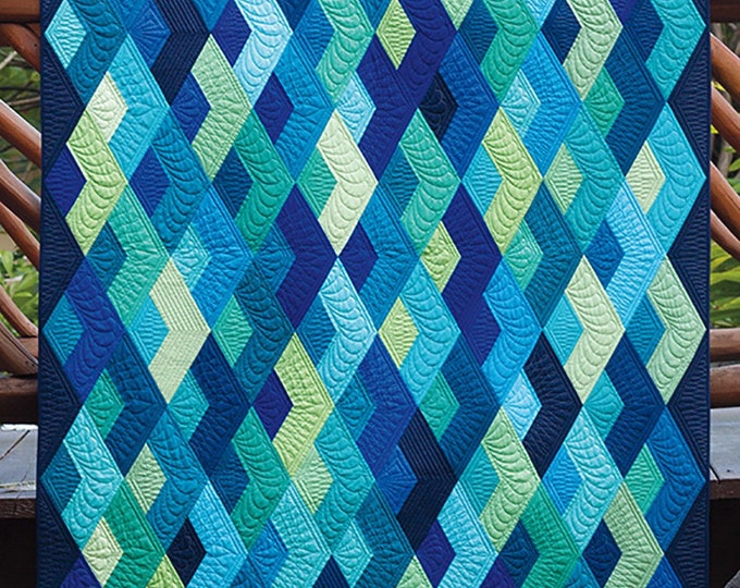 BOOMERANG Quilt Pattern Instructions by JAYBIRD Quilts Fat Etsy